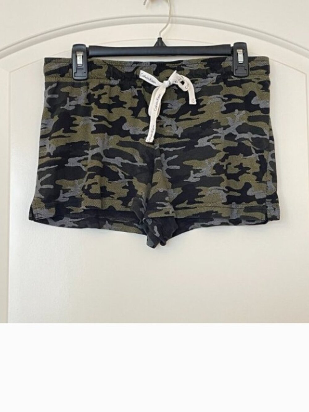Calvin Klein Pajama Shorts Lounge Camo Print Small
